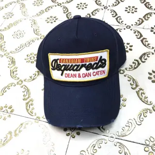 Dsquared2 Canadian Twins Patch Front Navy Baseball Cap