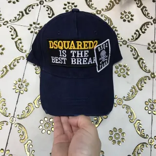 Dsquared2 ICON Patch-Front Navy Baseball Cap