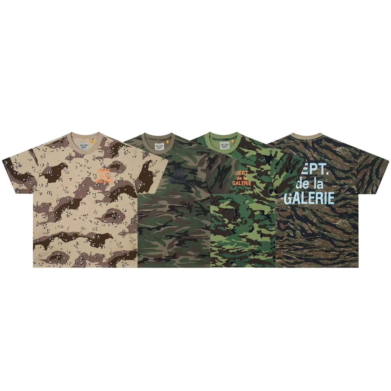 Gallery Dept DÉPT. de la GALERIE Camo Print T-Shirt 1