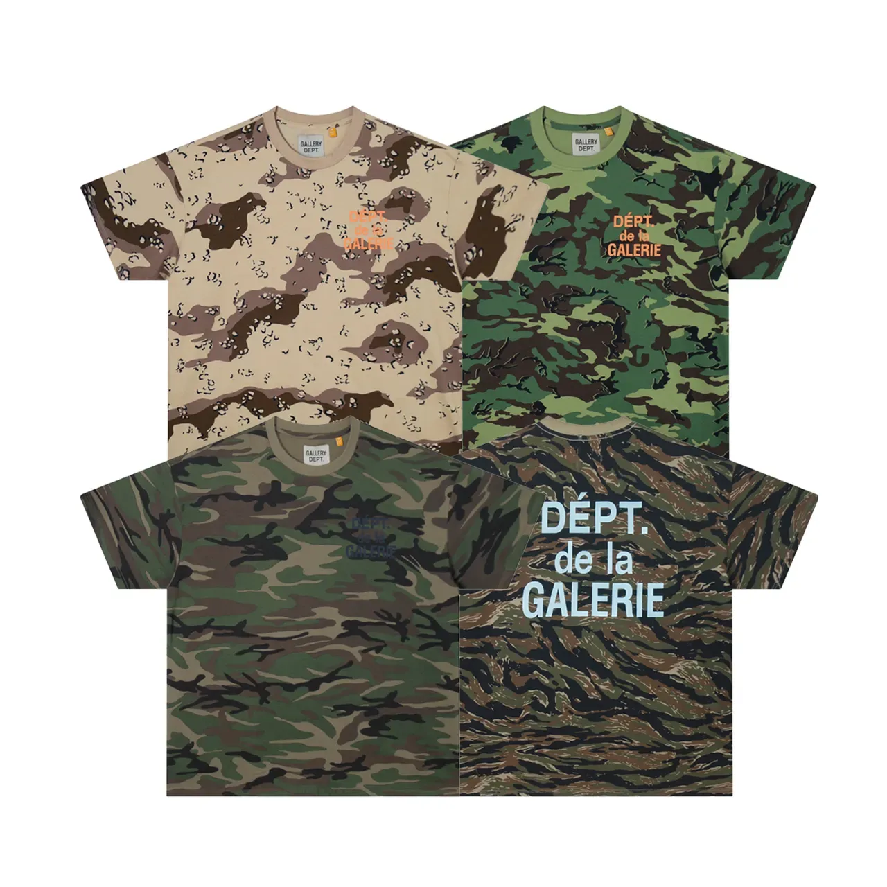 Gallery Dept DÉPT. de la GALERIE Camo Print T-Shirt 7