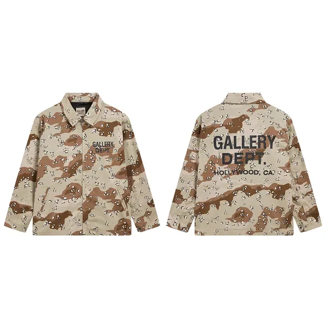Gallery Dept Desert Camo Button-Front Jacket 3