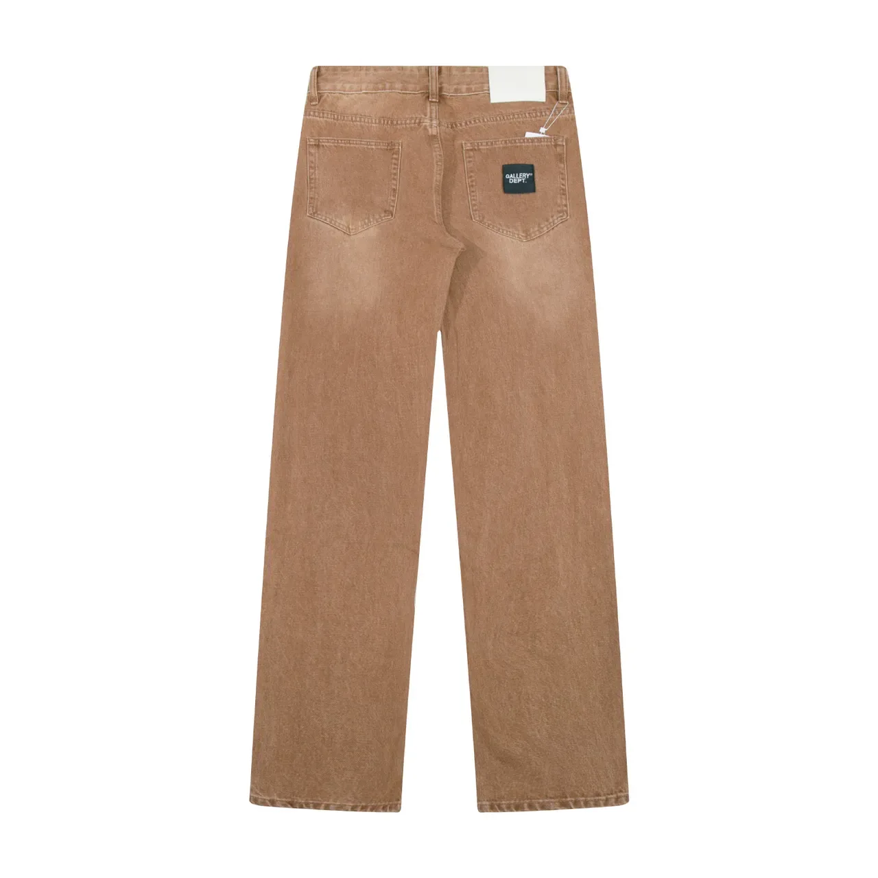 Gallery Dept Washed Tan Straight-Leg Jeans 3