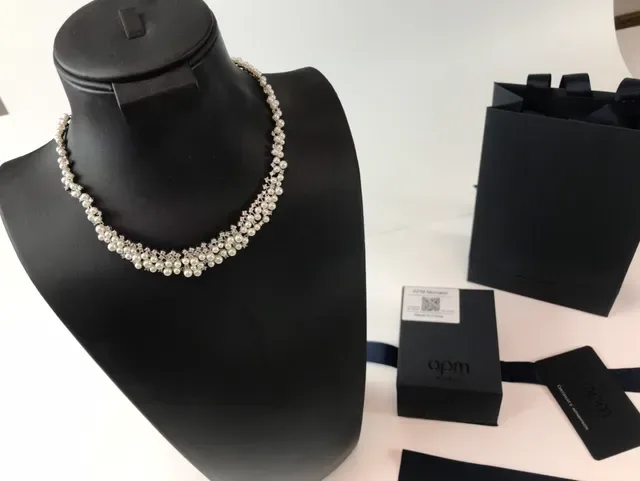 APM Monaco Multi-Strand Pearl and Star Motif Necklace 5