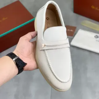 बेज सुड Penny Strap लोअफर