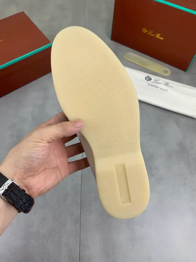 बेज सुड Penny Strap लोअफर 2