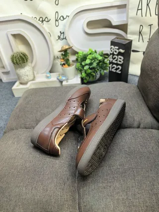 Black Beige T-Strap Studded Mary Jane Shoes 6
