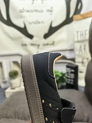 Black Beige T-Strap Studded Mary Jane Shoes 23