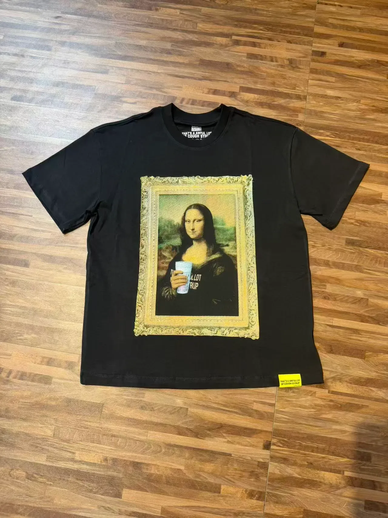 Black Graphic-Print Crew-Neck Short-Sleeve T-Shirt 3