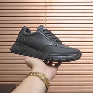 Tênis Lifestyle Preto Matte Sintético de Baixo Perfil