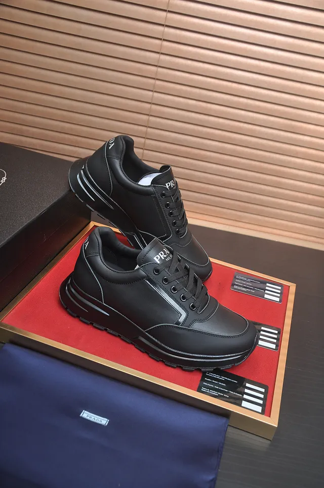 Black Matte Synthetic Low-Profile Lifestyle Sneaker 3