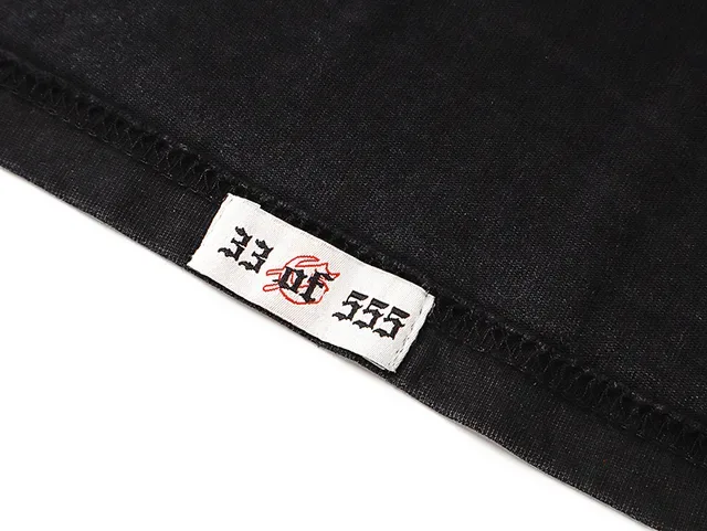 Black Oversized Graphic Print T-Shirt 7