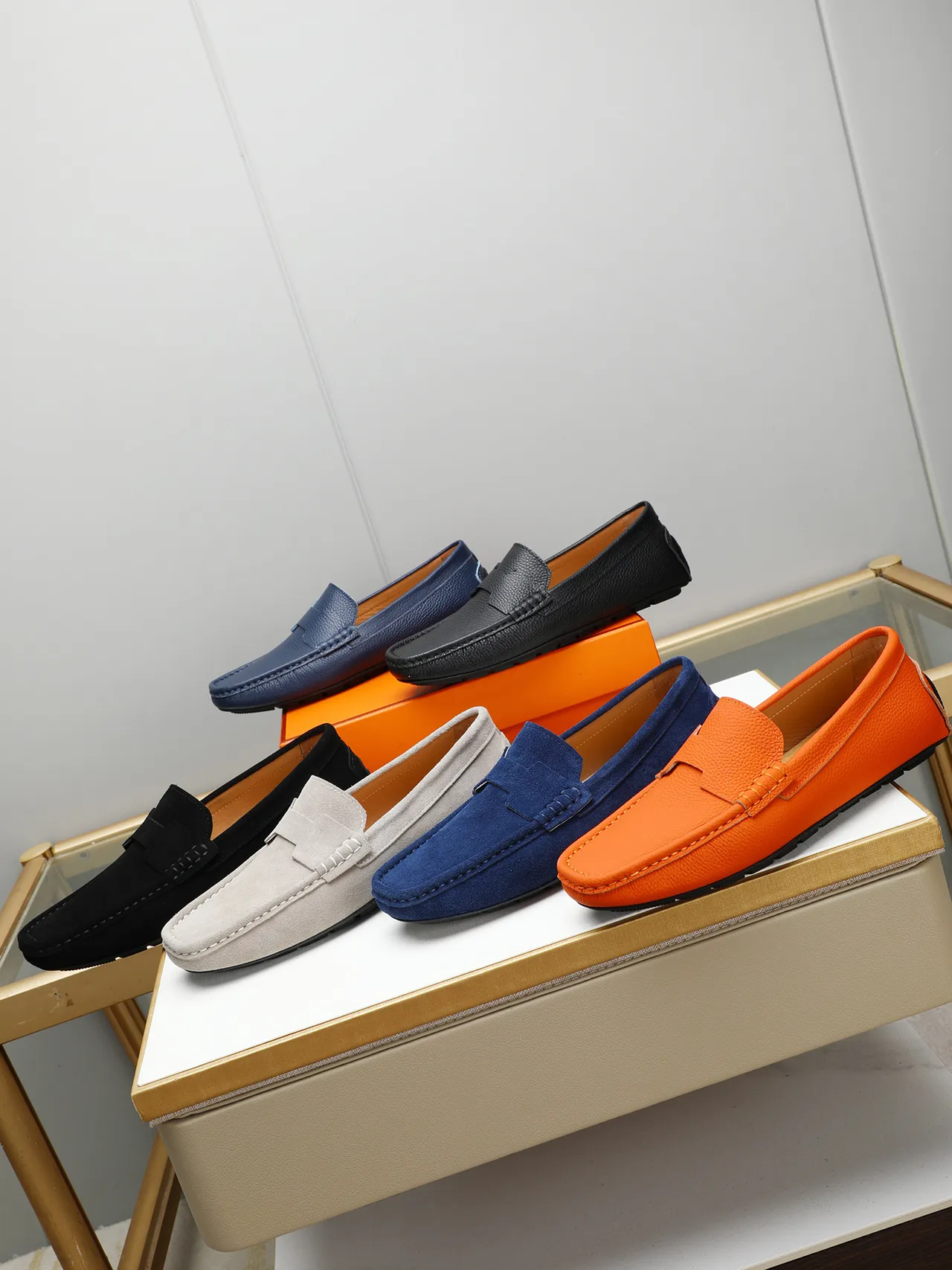 Black Suede Penny Strap Loafer 2