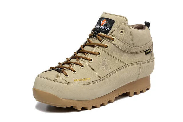 CRISPI Botas de trekking verde oliva com cadarços 12
