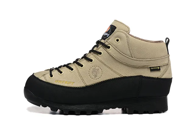 CRISPI Botas de trekking verde oliva com cadarços 20
