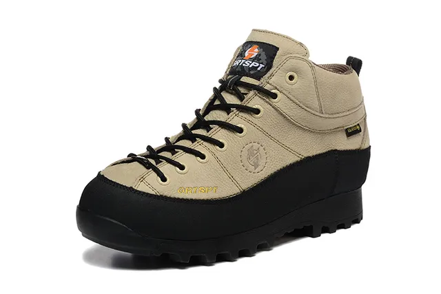 CRISPI Botas de trekking verde oliva com cadarços 21