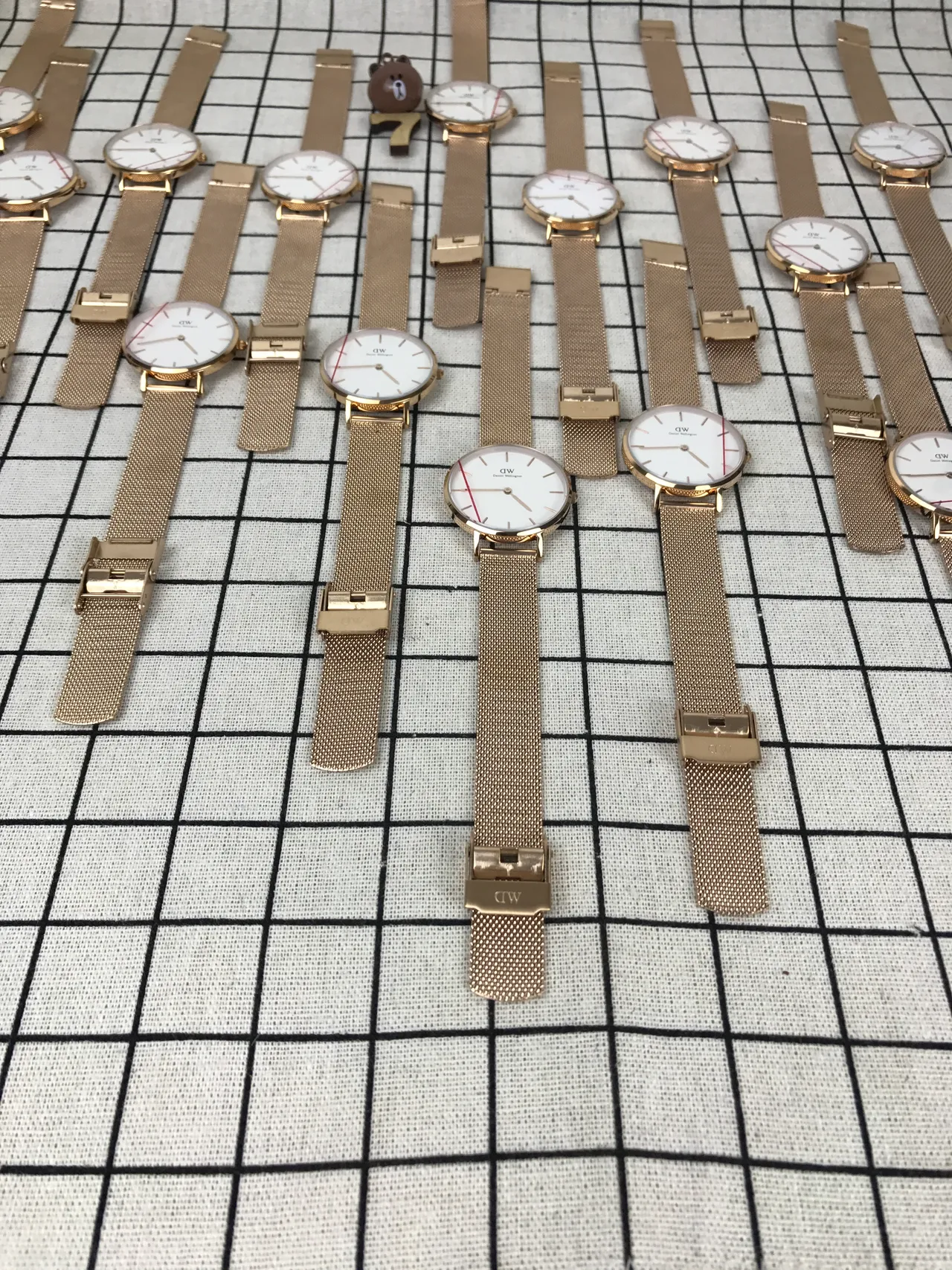 Daniel Wellington Icon Petite Rose Gold Mesh Quartz Watch 2