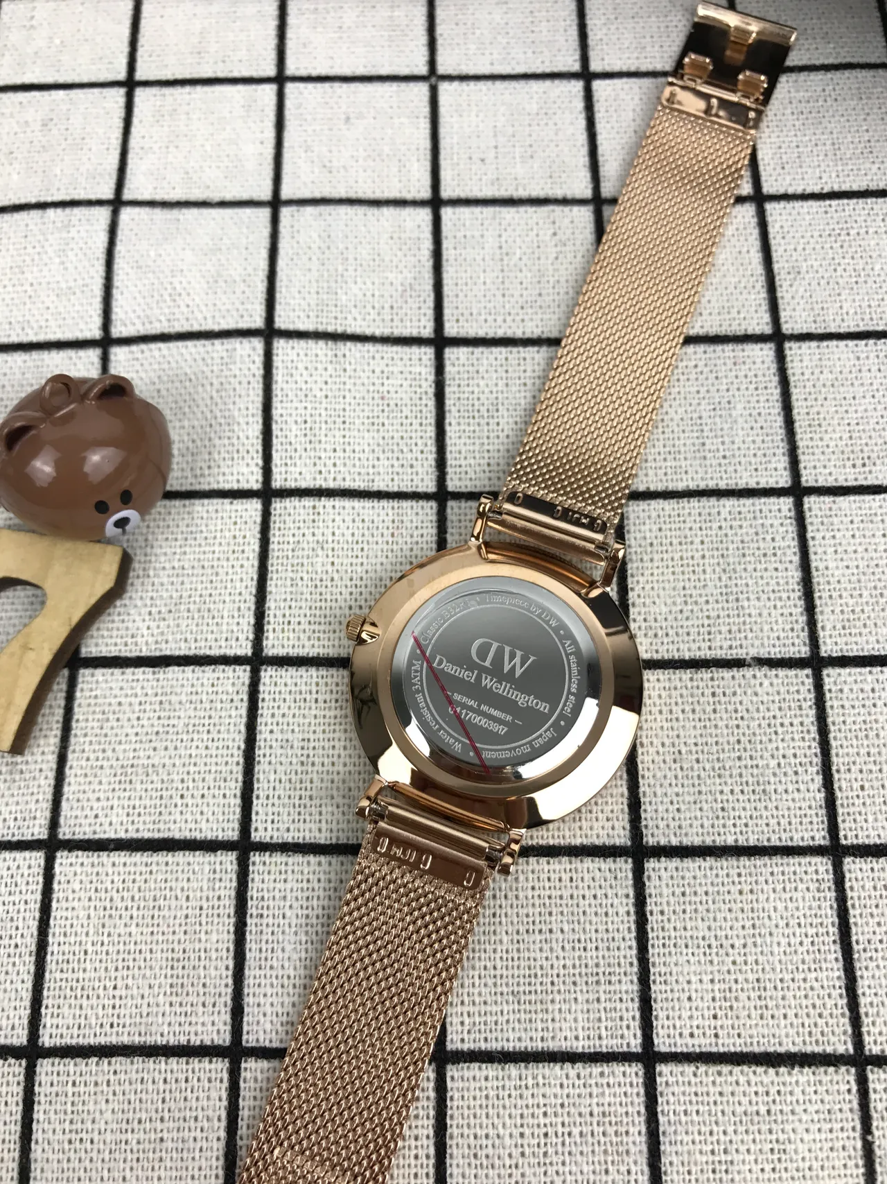 Daniel Wellington Icon Petite Rose Gold Mesh Quartz Watch 3