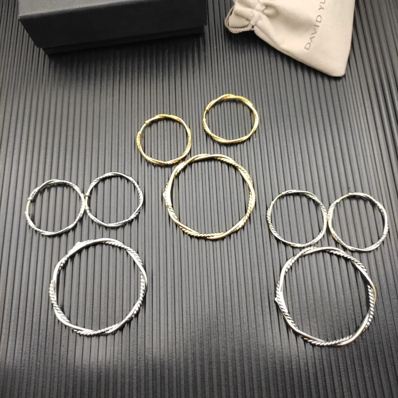 David Yurman Cable Classics Twisted Silver Bracelet 3