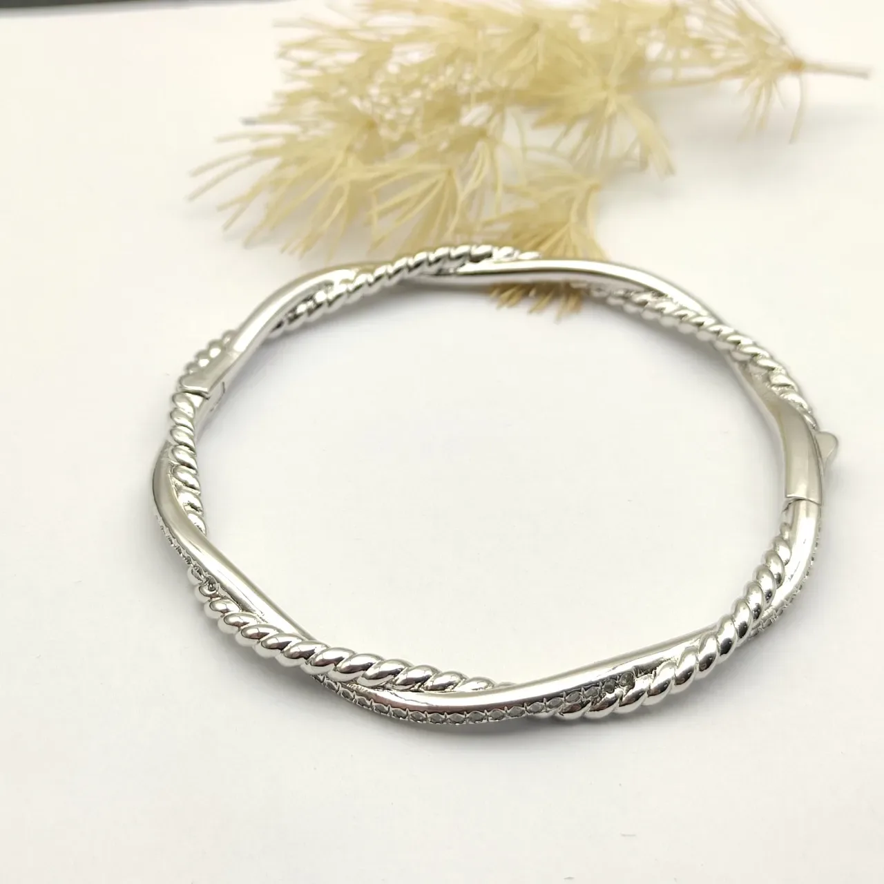 David Yurman Cable Classics Twisted Silver Bracelet 7