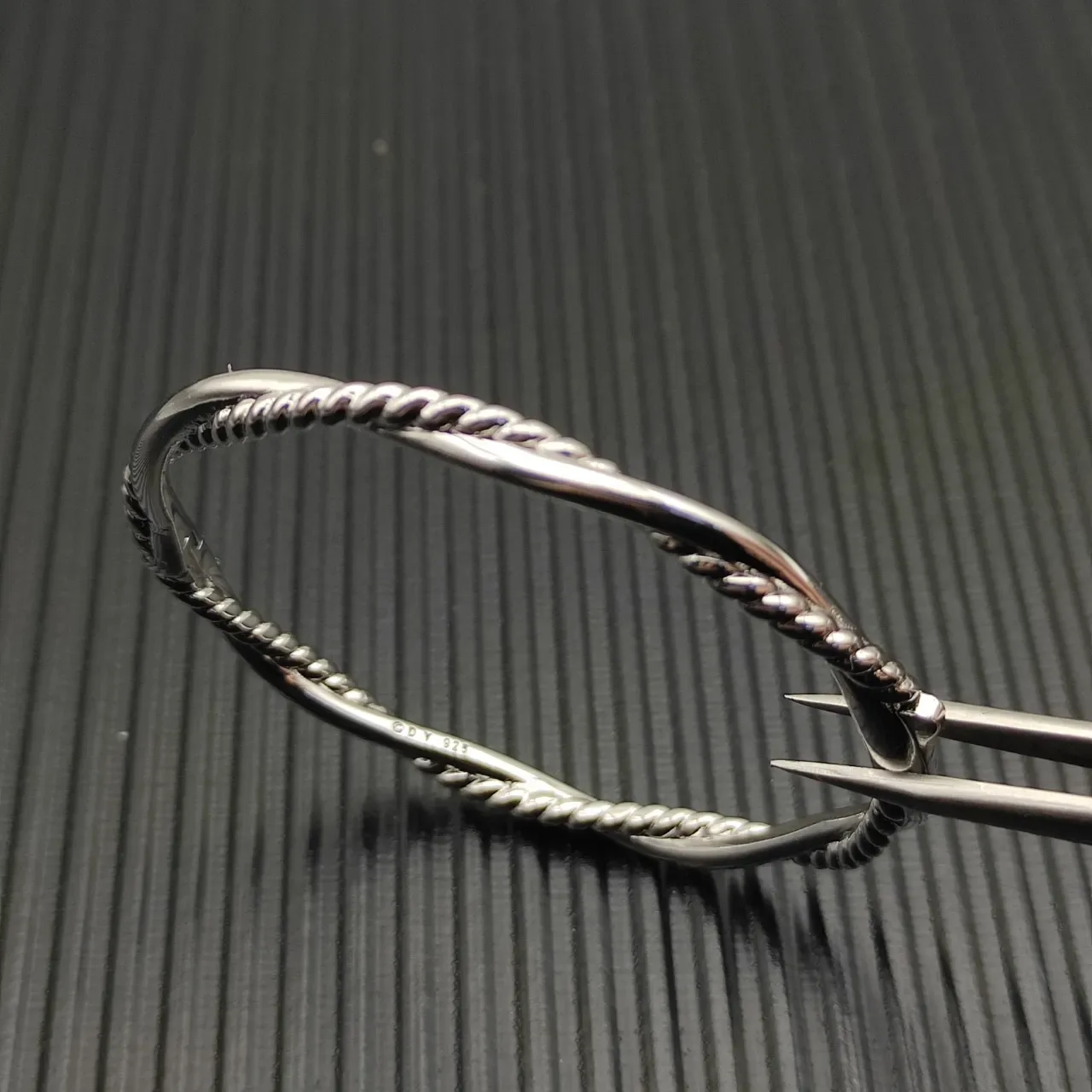David Yurman Cable Classics Twisted Silver Bracelet 8