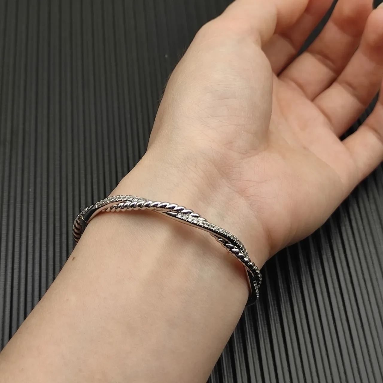 David Yurman Cable Classics Twisted Silver Bracelet 10