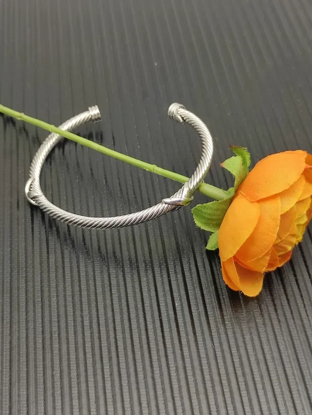 David Yurman Cable Classics Twisted Silver Bracelet 8