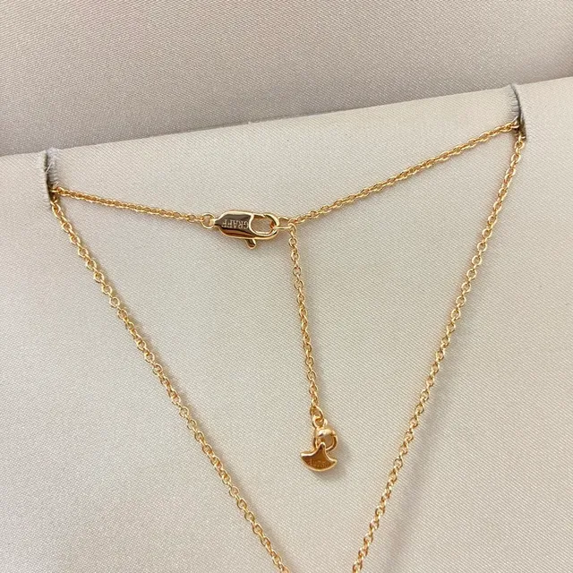 Dual-Tone Floral Pavé Pearl Pendant Necklaces 4