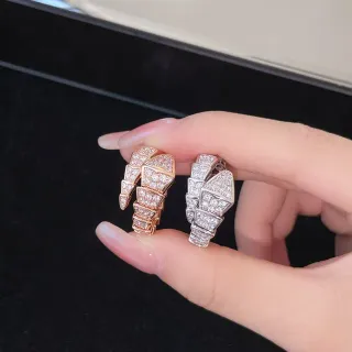 Dual-Tone Geometric Pavé-Set Sculptural Earrings