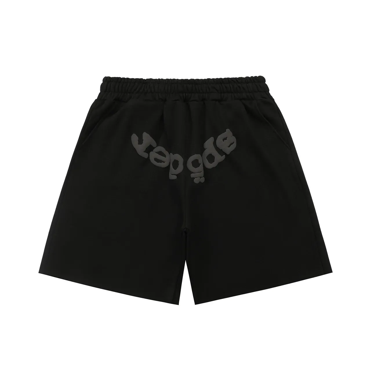 Embroidered Logo Elastic-Waist Shorts 2