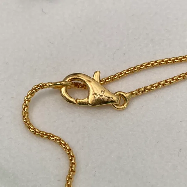 Gold-Tone Textured Triple Pendant Necklace 3