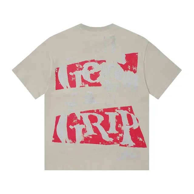 Graphic Print Crew Neck Oversized T-Shirt 5