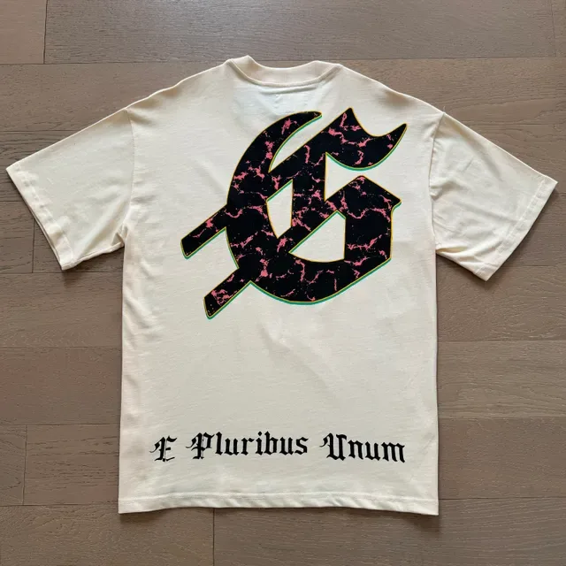 Graphic-Print Oversized Double-Sided Skeleton Motif T-Shirt 4