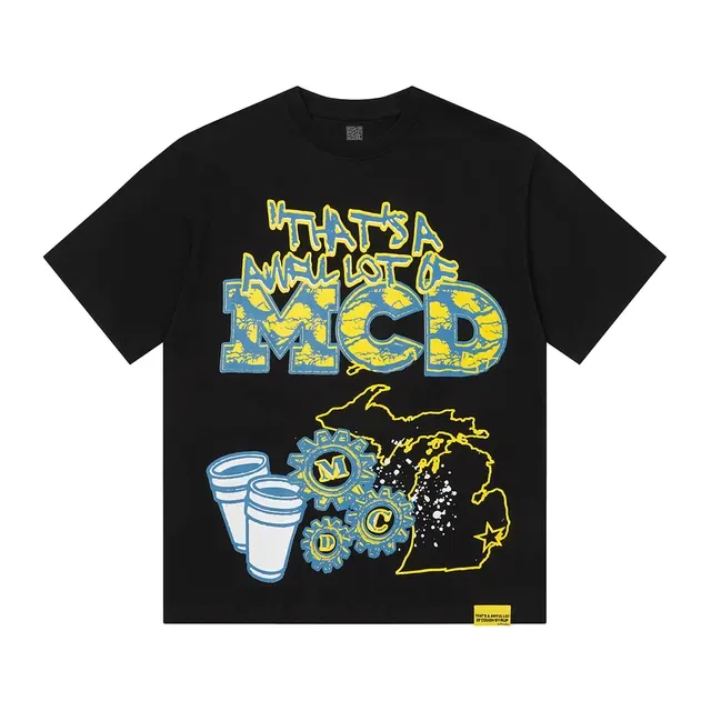 Graphic Print Oversized T-Shirt 7