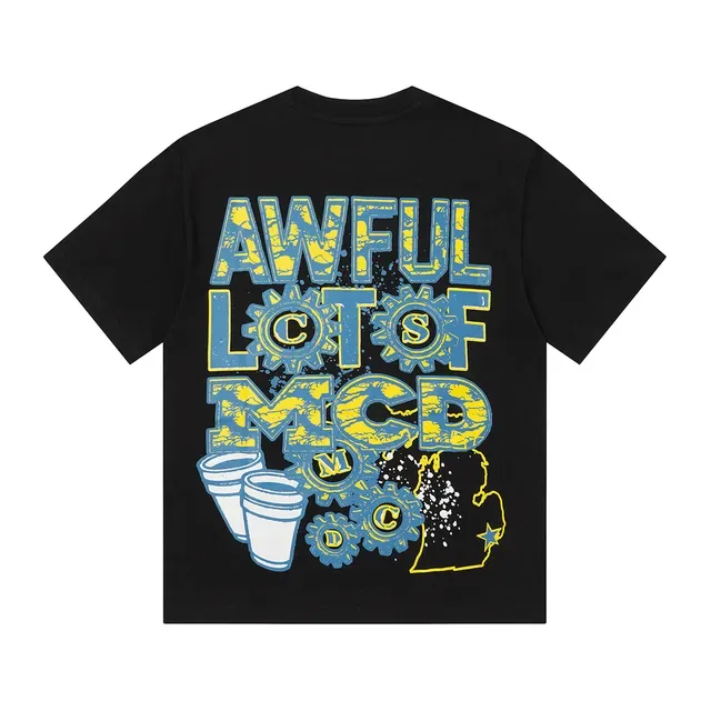 Graphic Print Oversized T-Shirt 8