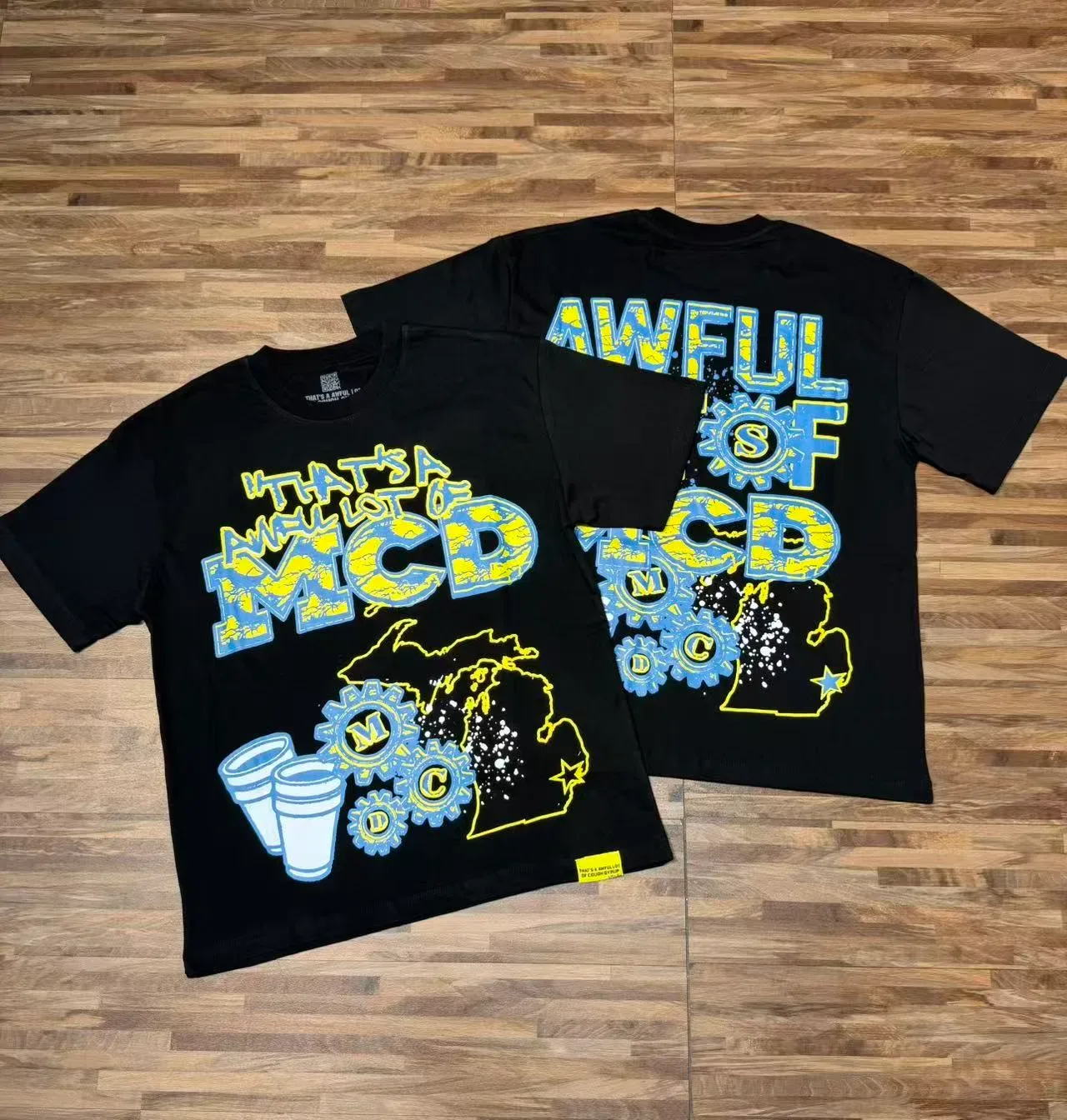 Graphic Print Oversized T-Shirt 9