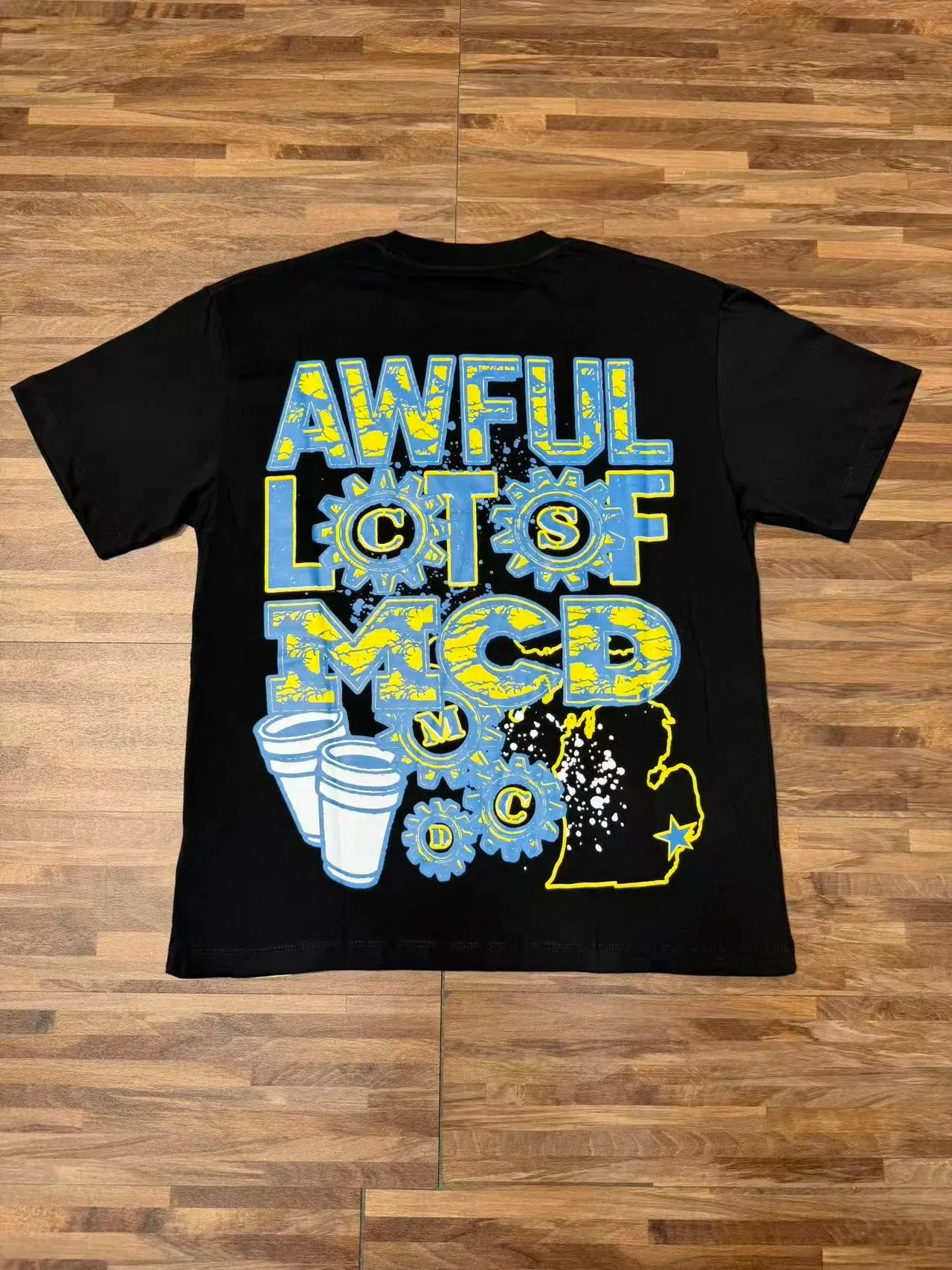 Graphic Print Oversized T-Shirt 11