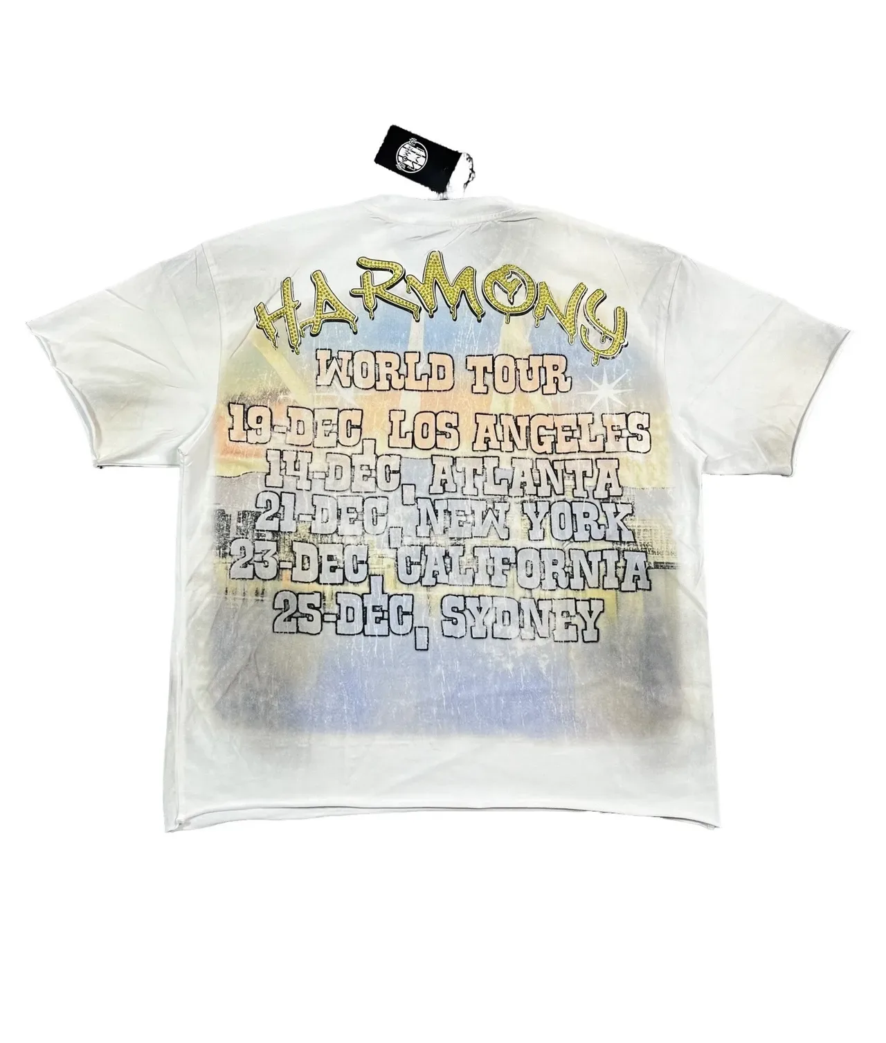 Harmony Liberty Harbor Edition Distressed Graphic T-Shirt 6