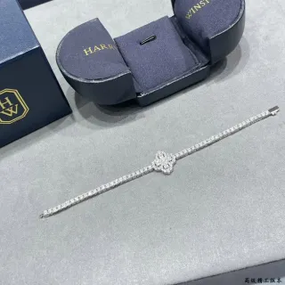 Harry Winston Pulseira de Diamantes Quatrofoil Pavé