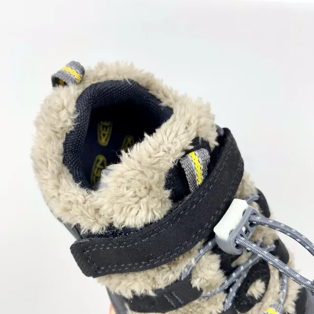 Keen Pink White Fleece-Lined Adjustable Strap Casual Sandals 22