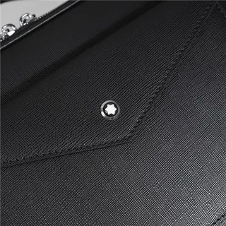 Montblanc Meisterstück Black Structured Crossbody Bag 16