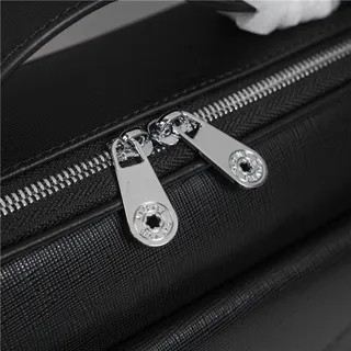 Montblanc Meisterstück Black Structured Crossbody Bag 19