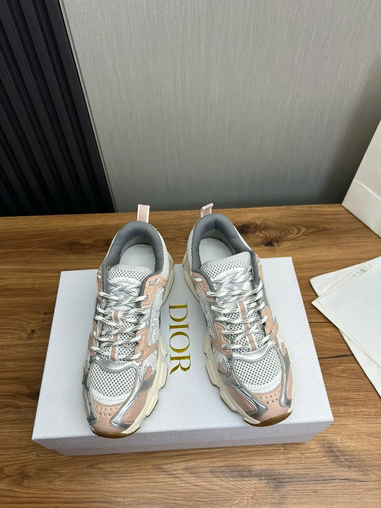 Multicolor Mesh and Synthetic Chunky Platform Sneakers 3