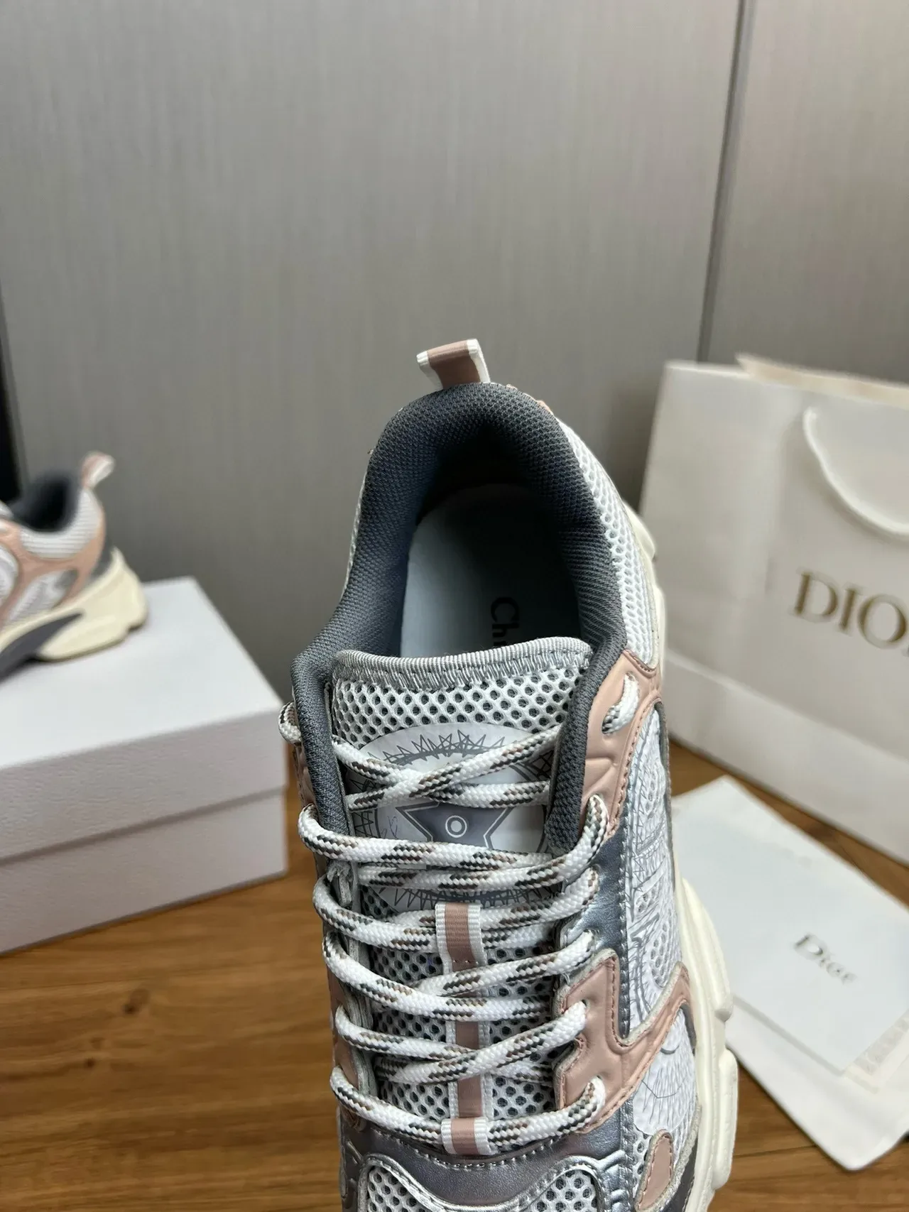 Multicolor Mesh and Synthetic Chunky Platform Sneakers 10