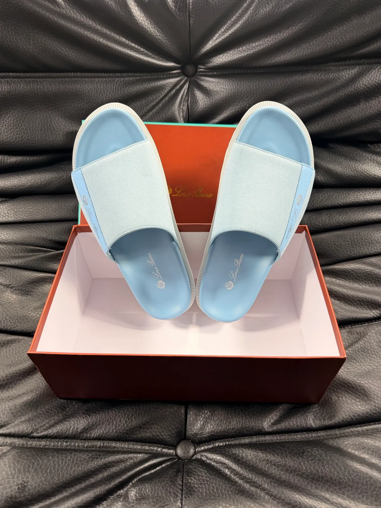 Multicolor Single-Strap Molded Footbed Slippers 4