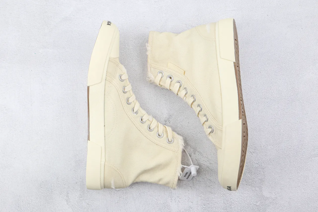 Off-White High-Top Canvas Shoe 2