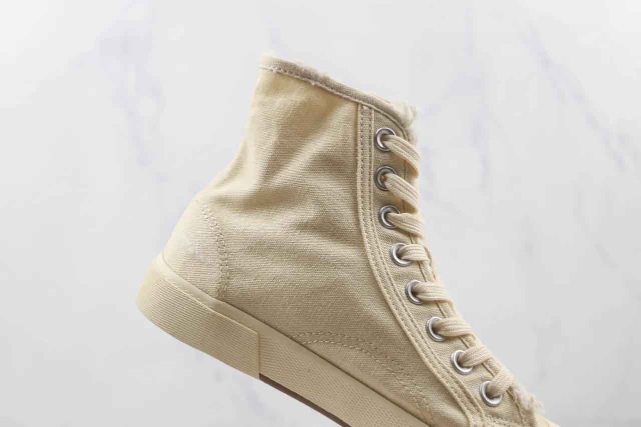 Off-White High-Top Canvas Shoe 5