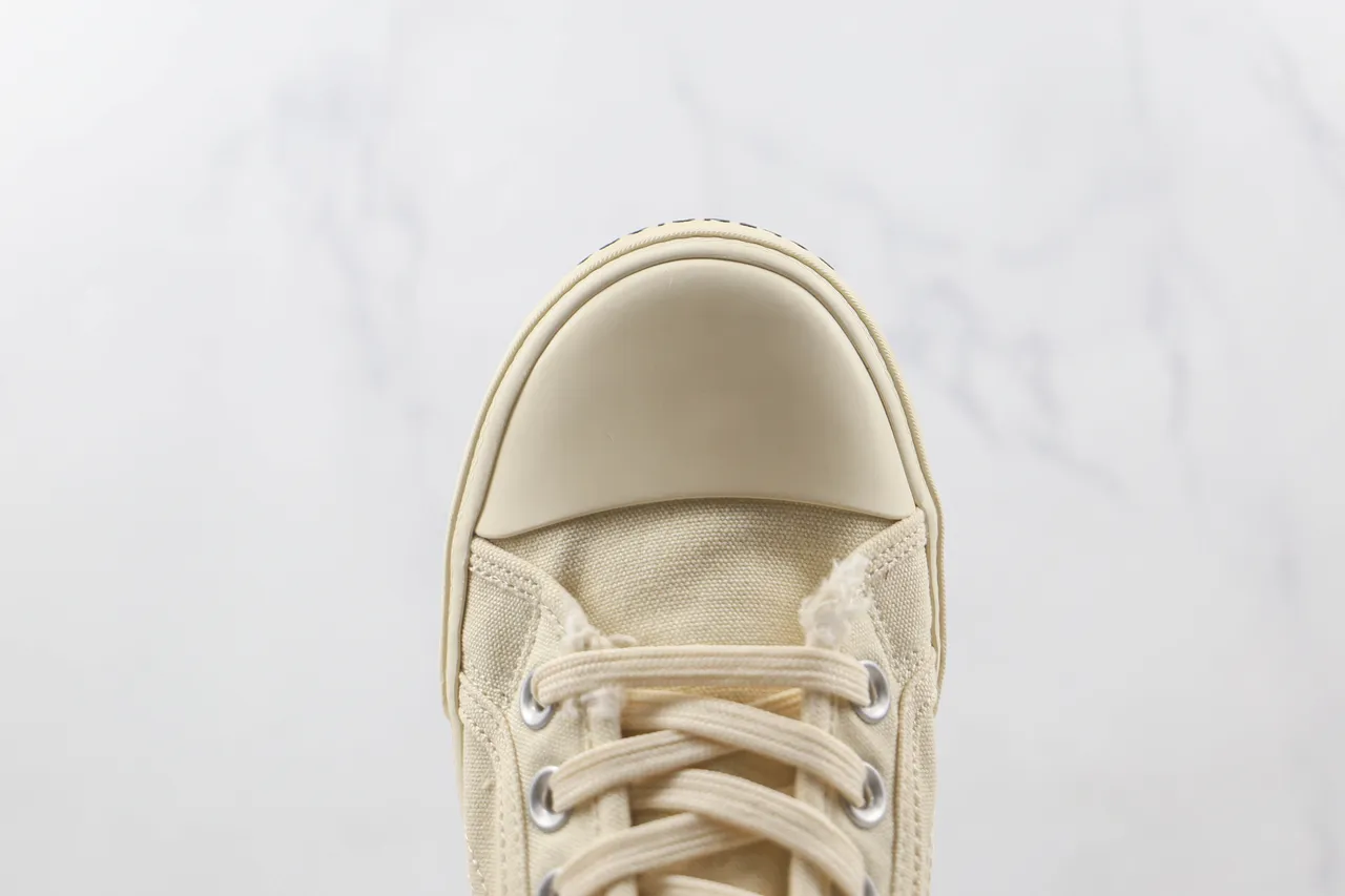 Off-White High-Top Canvas Shoe 6