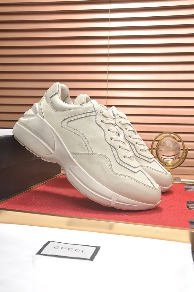 Off-White Leather Chunky Sneaker 8