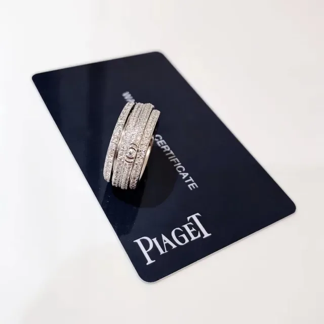 PIAGET Possession Multi-Band Pavé Diamond Ring 5