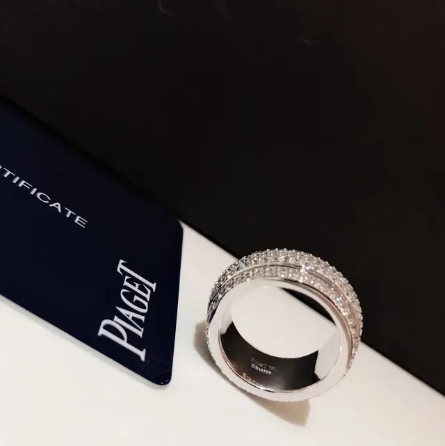 PIAGET Possession Multi-Band Pavé Diamond Ring 7